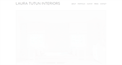 Desktop Screenshot of lauratutuninteriors.com